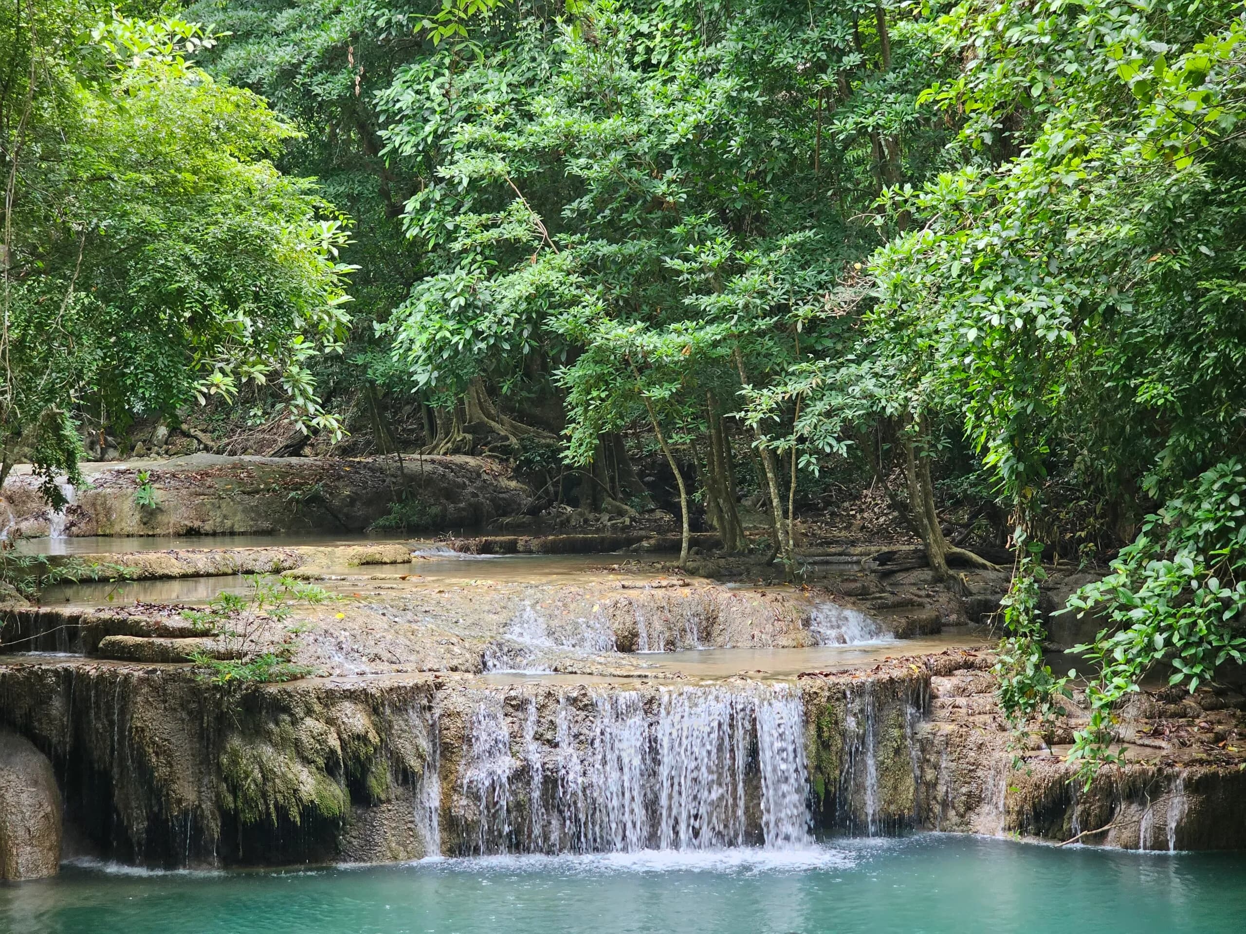 Private Tour with Local Guide to Erawan Waterfall Boat Tour in Kanchanaburi - Photo 2