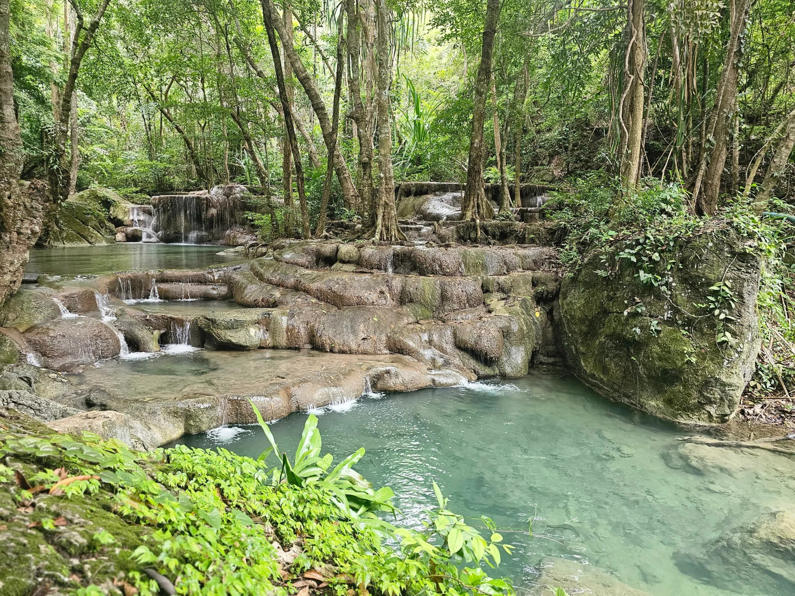 Private Tour with Local Guide to Erawan Waterfall Boat Tour in Kanchanaburi - Photo 3