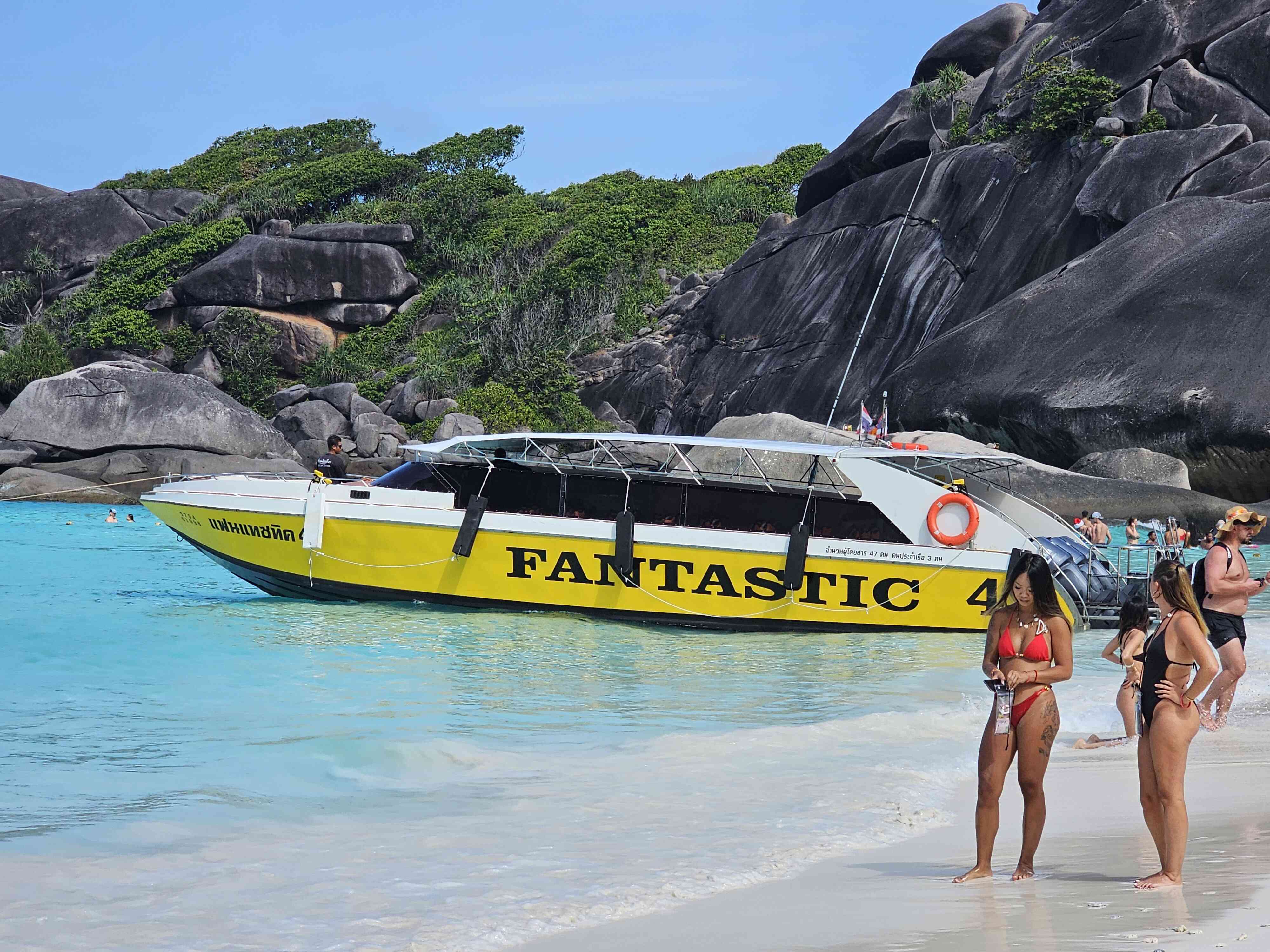 Similan Islands One Day Speedboat Tour with Transport From Krabi